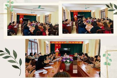 HỘI NGHỊ BAN ĐẠI DIỆN CHA MẸ HỌC SINH SƠ KẾT HỌC KỲ I – TRƯỜNG MẦM NON TRUNG SƠN