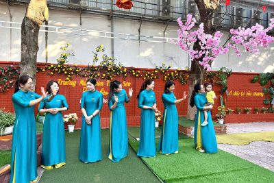 NGÀY TỰU TRƯỜNG – KHỞI ĐẦU HÀNH TRÌNH YÊU THƯƠNG TẠI TRƯỜNG MẦM NON TRUNG SƠN