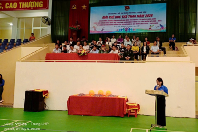 CHI ĐOÀN TRƯỜNG MẦM NON TRUNG SƠN THAM GIA GIẢI BÓNG CHUYỀN HƠI NỮ NĂM 2026