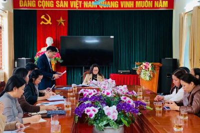 HỘI NGHỊ BAN ĐẠI DIỆN CHA MẸ HỌC SINH SƠ KẾT HỌC KỲ I – TRƯỜNG MẦM NON TRUNG SƠN