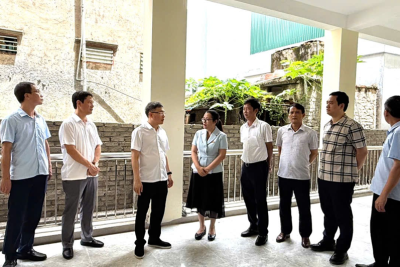 LÃNH ĐẠO ĐẢNG ỦY – HĐND – UBND PHƯỜNG TRUNG SƠN KIỂM TRA CÔNG TÁC CHUẨN BỊ NĂM HỌC 2026 – 2027 TẠI TRƯỜNG MẦM NON TRUNG SƠN